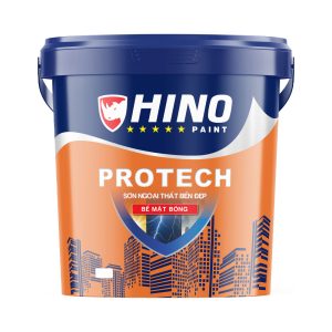 Sơn ngoại thất bền đẹp - Bề mặt bóng Hino