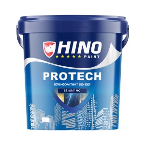 Sơn ngoại thất bền đẹp - Bề mặt mờ Hino